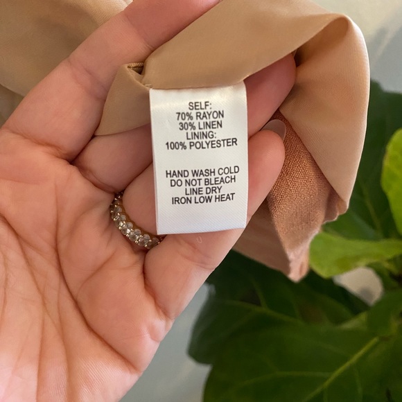 Lulus Peach Oversized Double-Breasted Blazer size medium - Picture 8 of 11